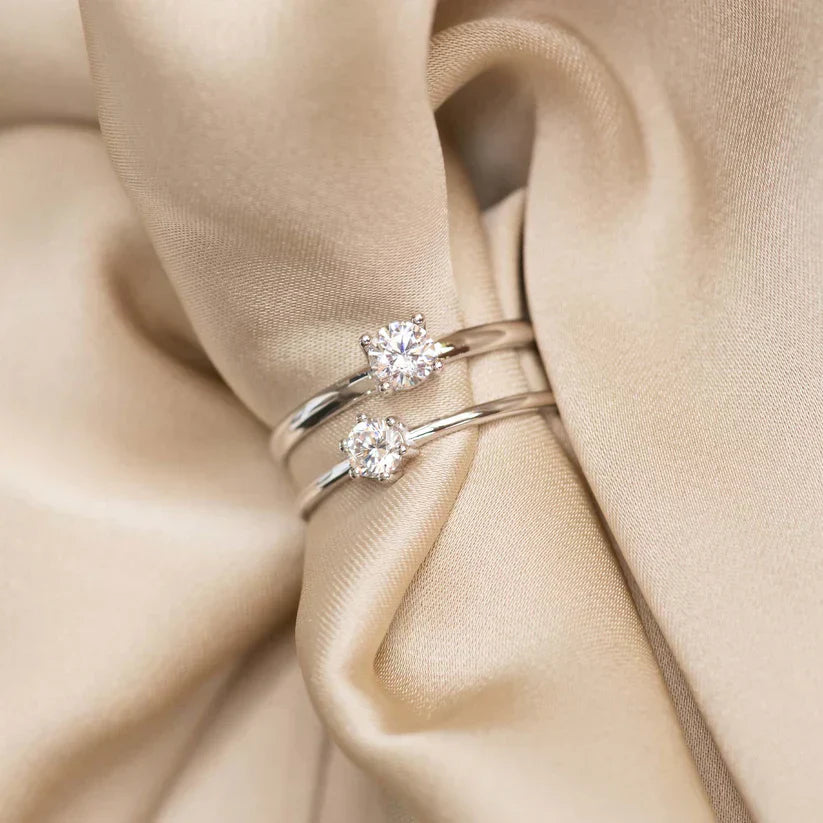 Bague Mira Castelle | Or Blanc