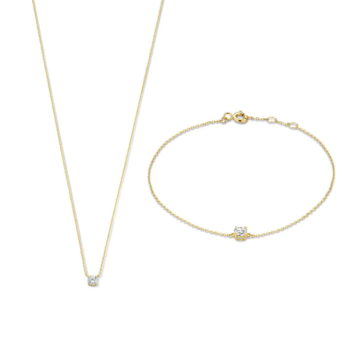 Ensemble de pierres Moissanite Cléa | Or