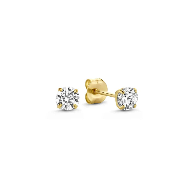 Boucles d'oreilles en pierre Dara Brillane | Or