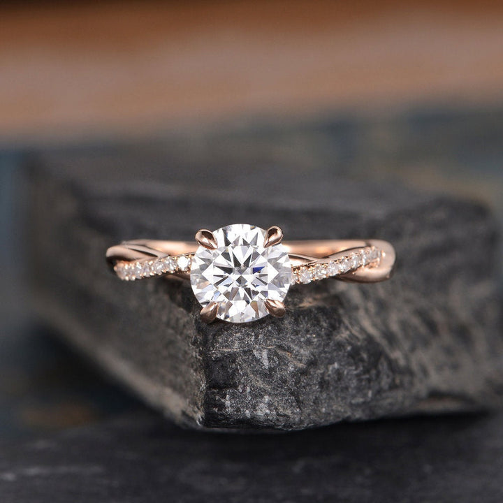 La Bague Jane | Or Rose