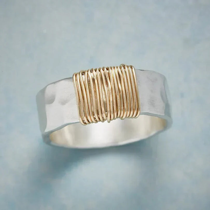 Bague en Fil d'Or Boho