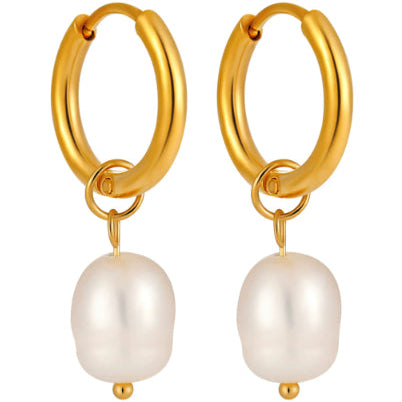 Boucles d'oreilles Delia Crest | Or