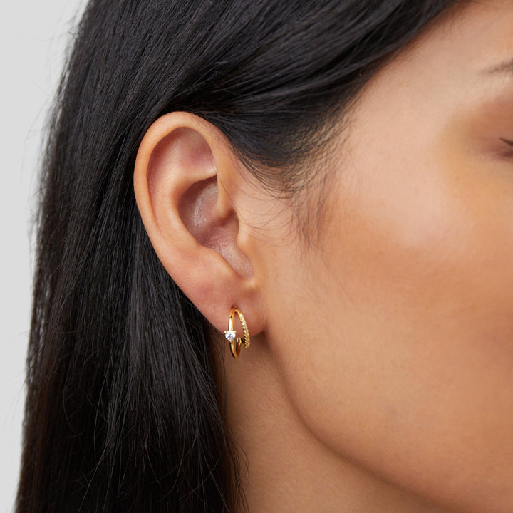 Boucles d'oreilles en cristal Artie