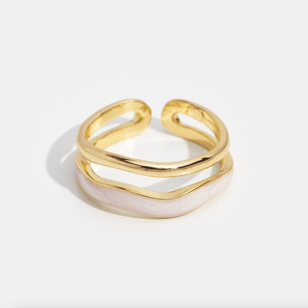 Espoir - Bague Unique Superposée