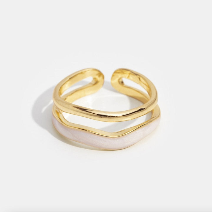 Espoir - Bague Unique Superposée