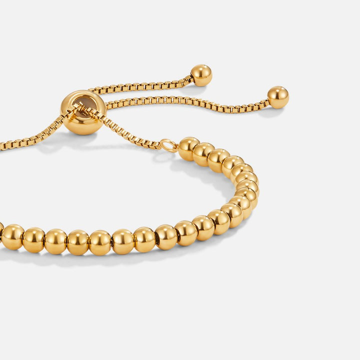 Bracelet en or perlé Nila