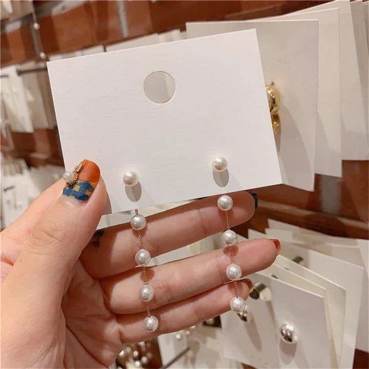 Boucles d'oreilles Silvia Luminara | Or blanc