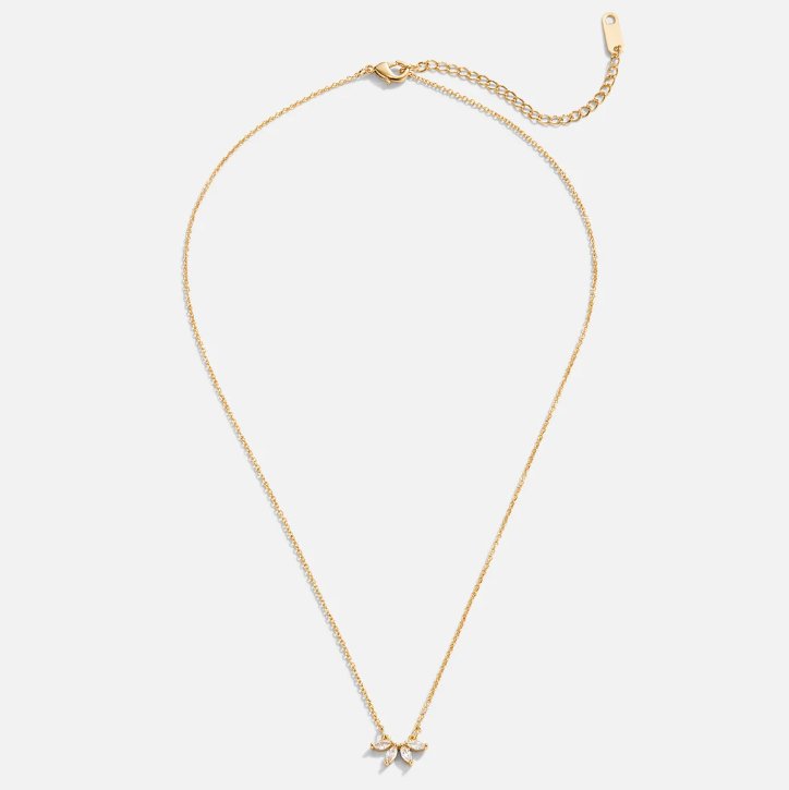 Collier en Cristal de Feuille Omelia