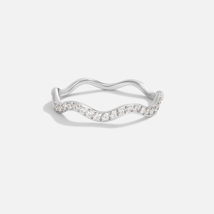 Bague Zenya en Cristal & Argent